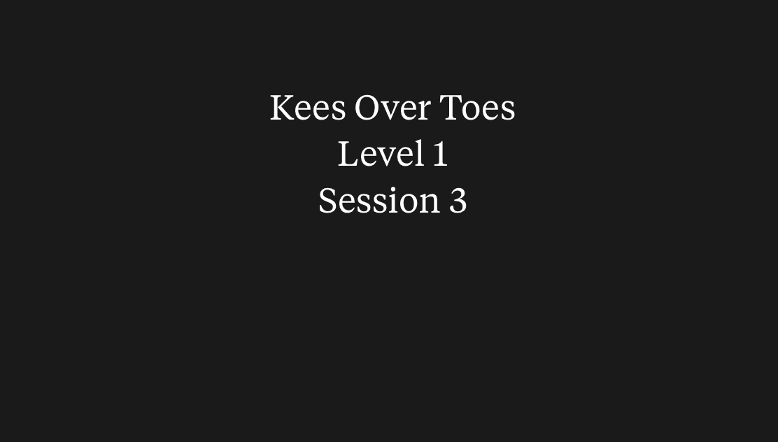 Knees Over Toes 1.3 post photo