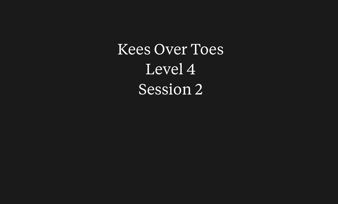 Knees Over Toes 4.2 post photo