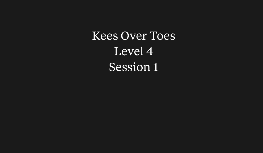 Knees Over Toes 4.1 post photo