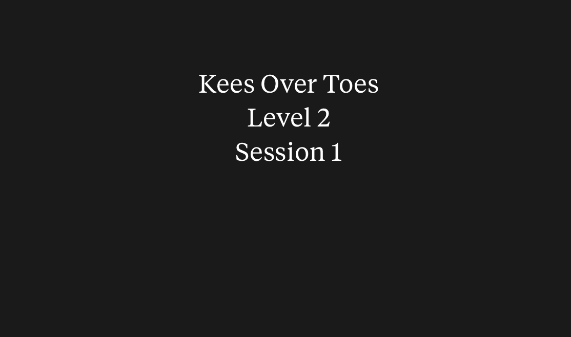 Knees Over Toes 2.1 post photo